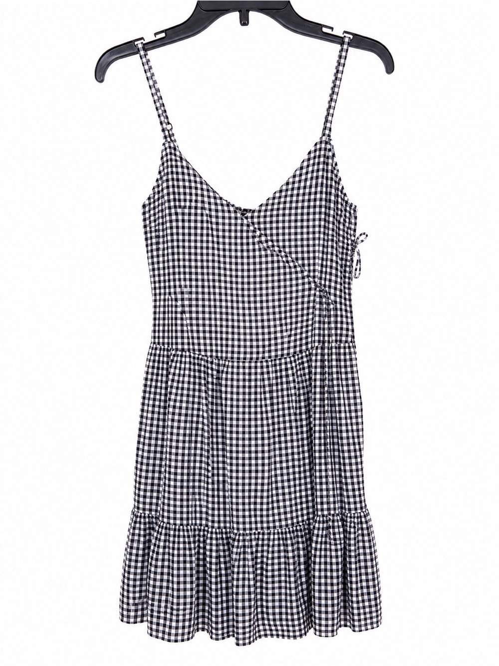 Hollister Black & White Gingham Top